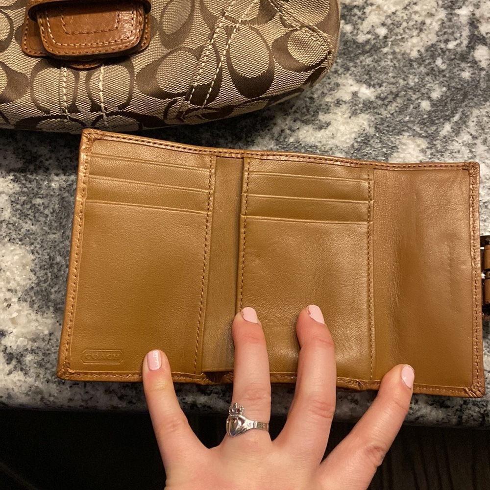 Vintage Coach Soho 6349 Signature Buckle Bag & Wallet Set Y2K - Picture 2 of 7